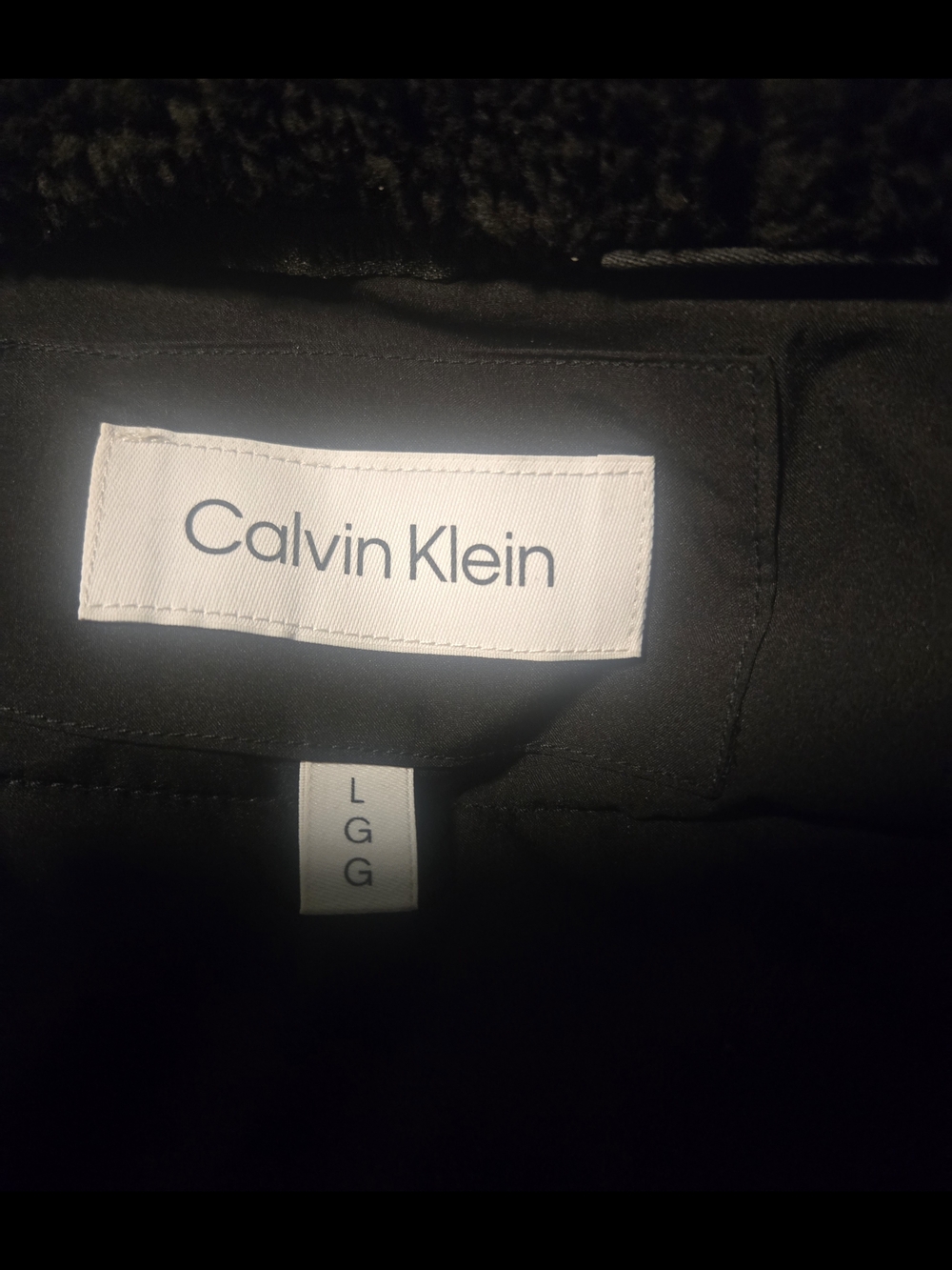 CALVIN KLEIN-Black Hooded Quilted Puffer Coat Mens - Picture 2 of 9